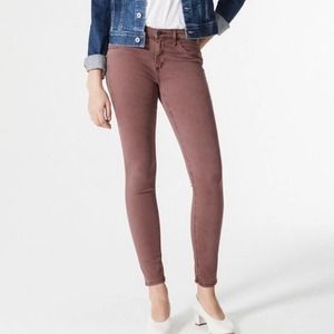 AG Adriano Goldschmied The Legging Ankle Skinny Jeans size 26R Sulfur Blackberry